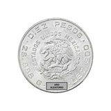 10 Pesos Hidalgo Plata (Año Aleatorio) Bueno-Regular