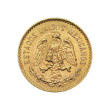 5 Pesos Hidalgo Oro (Año Aleatorio) Bueno-Regular